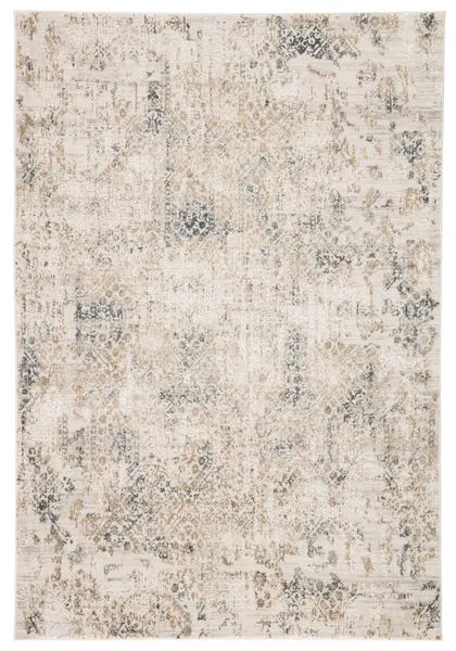 Product Image 3 for Basilica Geometric Ivory/ Gray Rug from Jaipur 