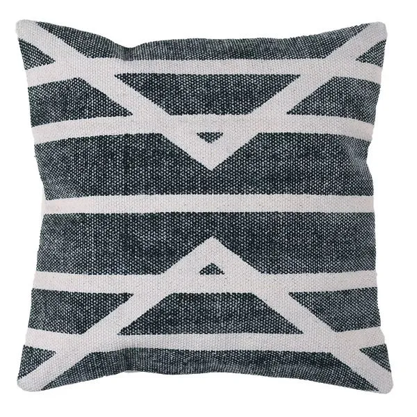 Product Image 1 for Block Print Lumbar Pillow  Centerpoint Stripe  from Homart