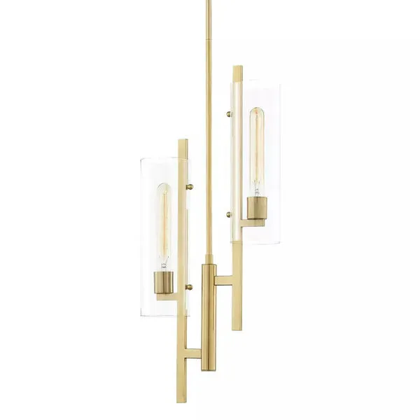 Product Image 1 for Ariel 2 Light Pendant from Mitzi