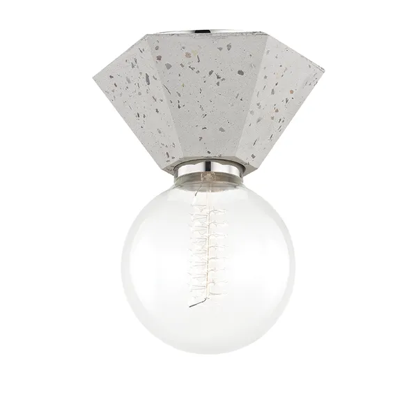 Product Image 1 for Lynn 1 Light Flush Mount from Mitzi