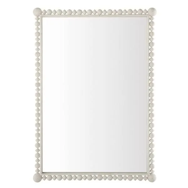 Product Image 1 for Beau White Mirror from Gabby