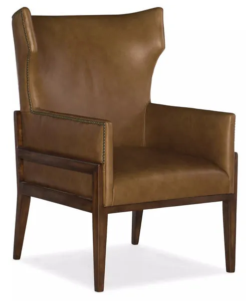 Product Image 3 for Burrell Leather Accent Chair from Hooker Furniture