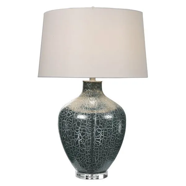 Product Image 3 for Uttermost Zumpano Crackled Gray Table Lamp from Uttermost