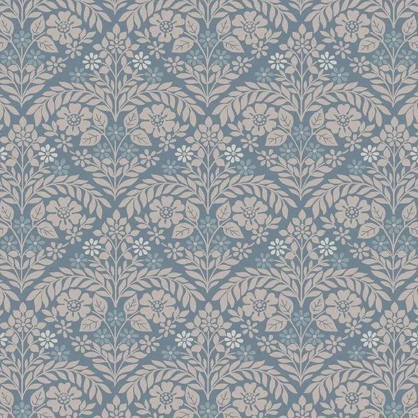 Product Image 1 for Laura Ashley Margam Newport Blue Wallpaper from Graham & Brown