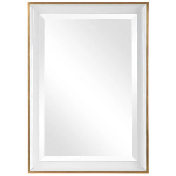 Product Image 1 for Uttermost Gema White Mirror from Uttermost