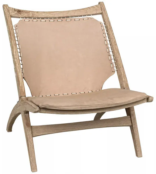 Product Image 1 for Agoni Chair, Distressed Mindi Withleather from Noir