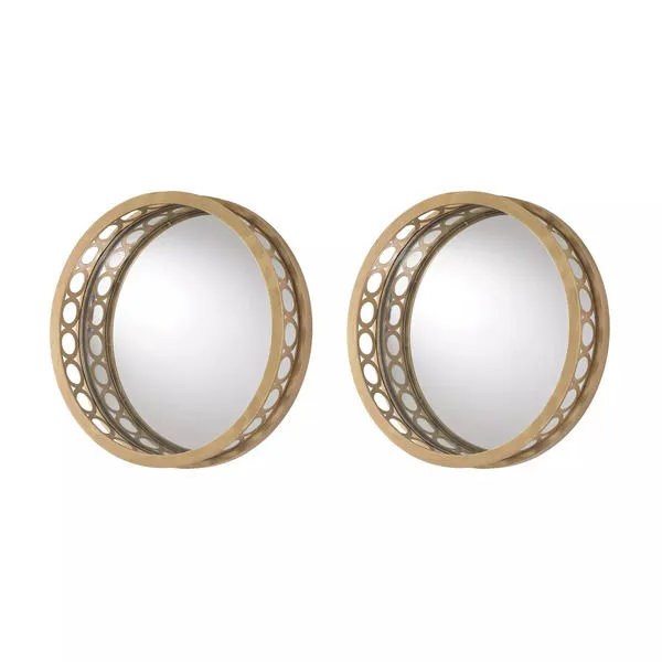 Product Image 1 for Set Of 2 Raised Frame Wall Mirrors from Elk Home