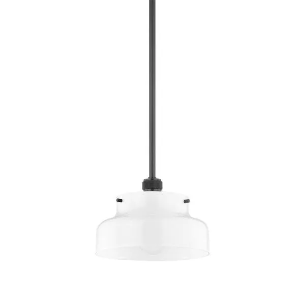 Product Image 1 for Luella 1-Light Modern Polished Nickel Small Bell Pendant from Mitzi