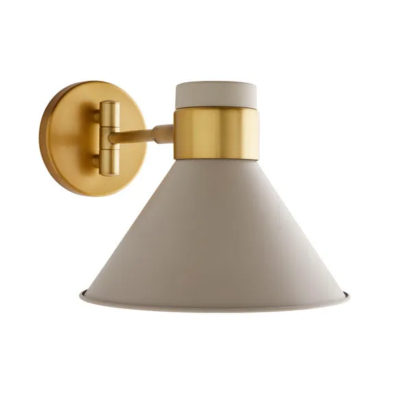 Product Image 1 for Lane Brown Taupe Steel Sconce from Arteriors