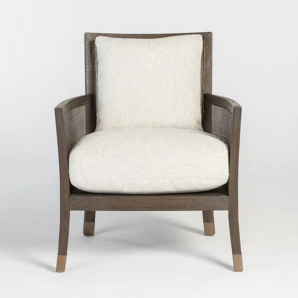 Product Image 1 for Bridgeport Subtle Wheat Mixed Fabric Occasional Chair from Alder & Tweed
