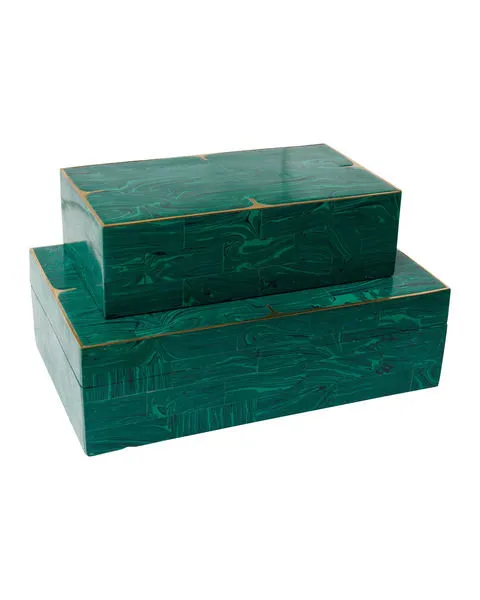 Product Image 1 for Orin Box, Set of 2 from Currey & Company