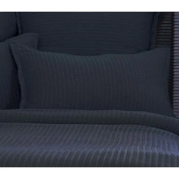 Product Image 3 for Chatham Navy Duvet from Pom Pom at Home