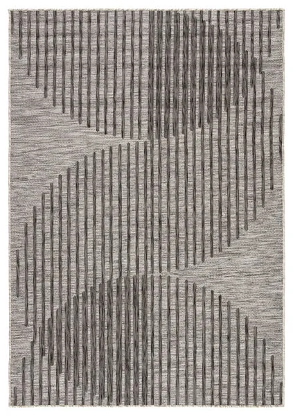 Product Image 2 for Tangra Indoor/ Outdoor Geometric Gray Rug By Nikki Chu from Jaipur 