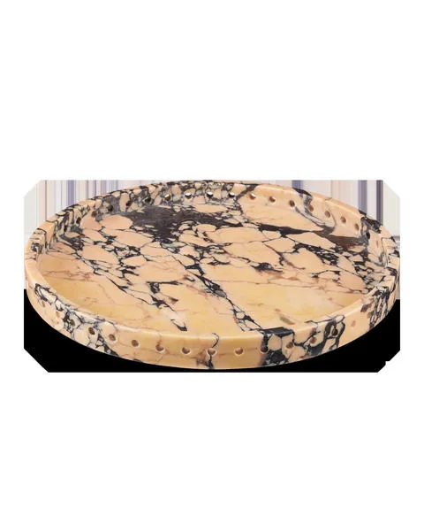 Product Image 1 for Freya Round Tray from Currey & Company