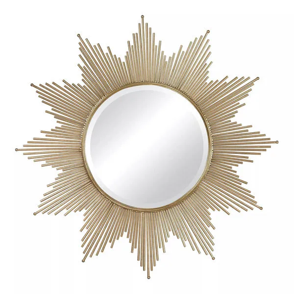 Product Image 1 for Churchfield Metal Frame Starburst Mirror from Elk Home