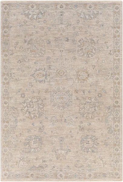 Product Image 1 for Avant Garde Woven Light Beige / Denim Rug - 5' x 7'5" from Surya
