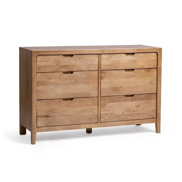 Product Image 5 for Laguna 6-Drawer Mango Wood Dresser from Classic Home