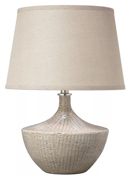 Product Image 1 for Basketweave Table Lamp from Jamie Young