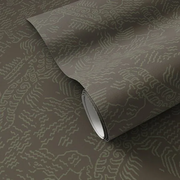 Product Image 1 for Balkan Olive Night Wallpaper from Four Hands