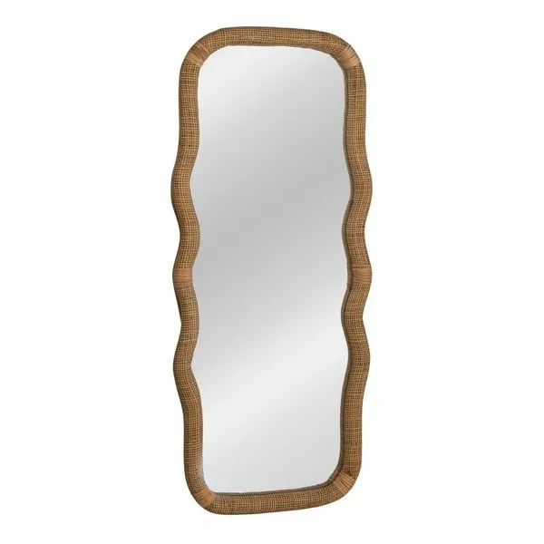 Product Image 1 for Serena Rattan Wall Mirror from Creative Co-Op