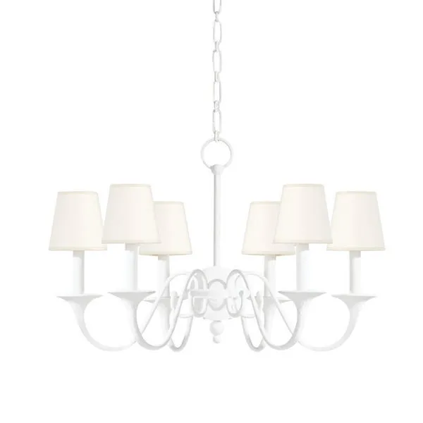 Product Image 1 for Windsor 6 Light Chandelier from Hudson Valley