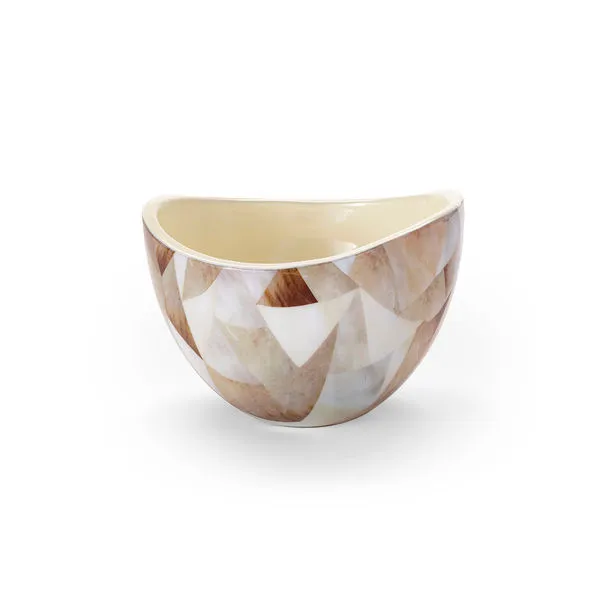 Product Image 1 for Jake Small Cream Wooden Bowl from Regina Andrew Design
