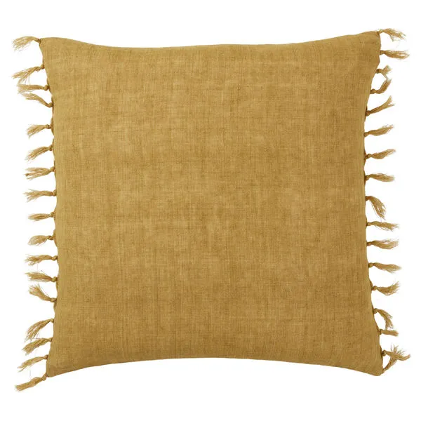 Product Image 2 for Majere Solid Citron Pillow from Jaipur 