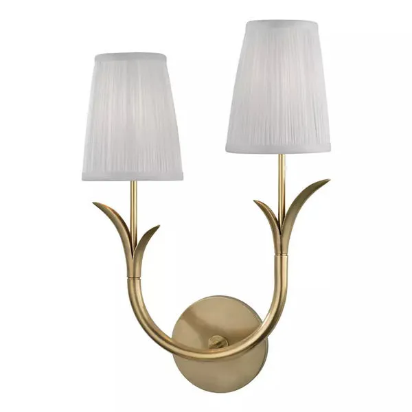 Product Image 1 for Deering 2 Light Left Wall Sconce from Hudson Valley