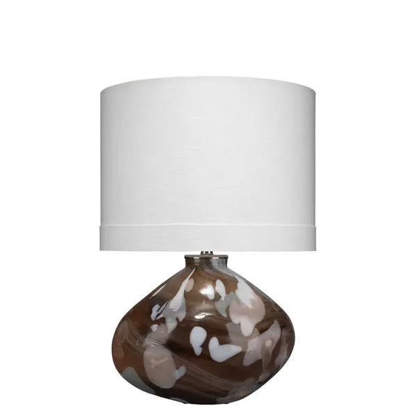 Product Image 2 for Artist Table Lamp in Espresso & Petal Glass from Jamie Young