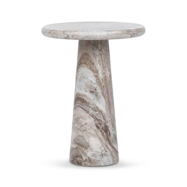 Product Image 1 for Huxley Marble Round Accent Table from Classic Home