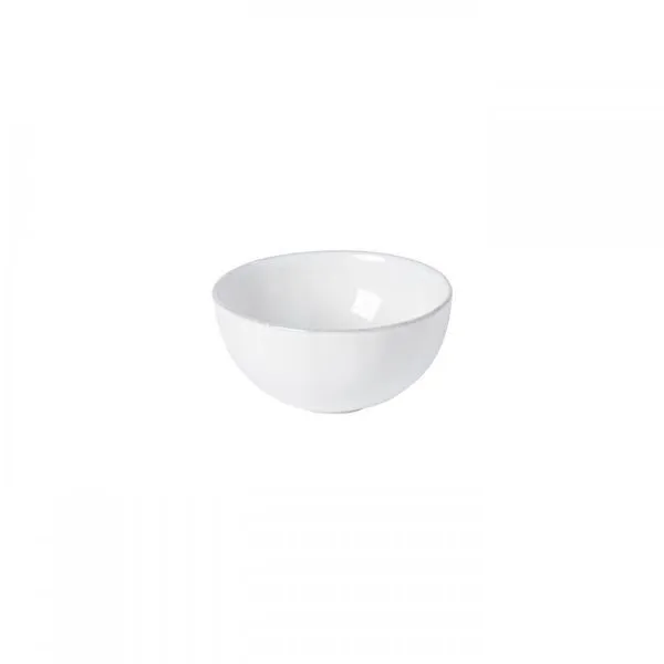 Product Image 1 for Livia Ceramic Stoneware Lustrous Fruit Bowl, Set of 6 - White from Costa Nova