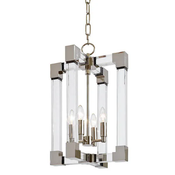 Product Image 1 for Mina Crystal Pendant (Polished Nickel) from Regina Andrew Design