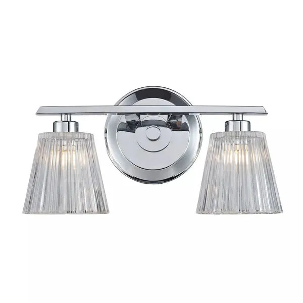 Product Image 1 for 2 Light Bathbar In Polished Chrome from Elk Lighting