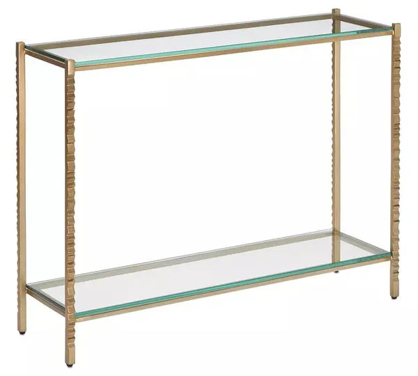 Product Image 1 for Logan Gold Console Table from Currey & Company