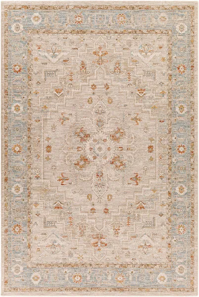 Product Image 1 for Avant Garde Woven Light Blue / Beige Rug - 6'7" x 9'6" from Surya