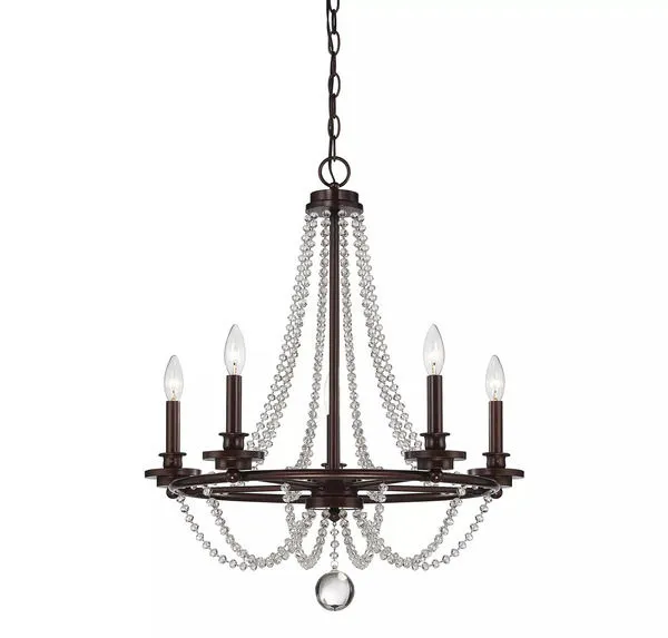 Product Image 1 for Byanca 5 Light Chandelier from Savoy House 