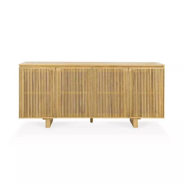 Product Image 3 for Roya Oak Wood 4-Door Sideboard from Classic Home