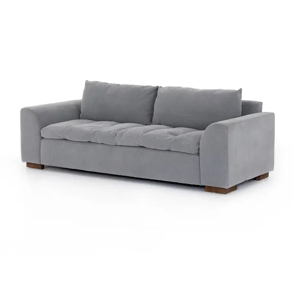 Product Image 5 for Rhodes Sofa 90" Heavy Pebble Pewter from Four Hands