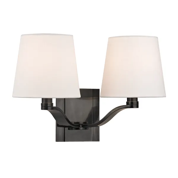 Product Image 1 for Clayton 2 Light Wall Sconce from Hudson Valley