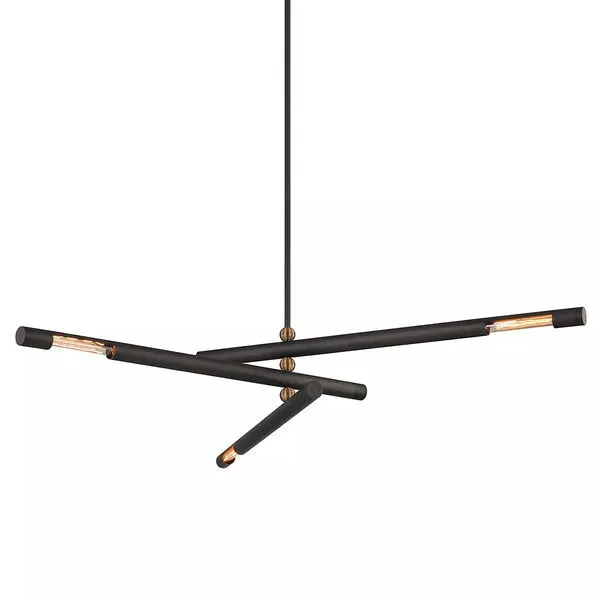 Product Image 1 for Hendrix 3 Light Pendant from Troy Lighting