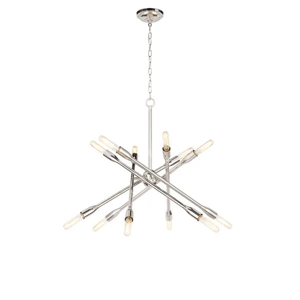 Product Image 1 for Cobra Small Polished Nickel Chandelier from Regina Andrew Design
