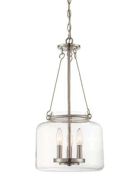 Product Image 1 for Akron 3 Light Pendant from Savoy House 