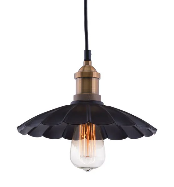 Product Image 1 for Hamilton Ceiling Lamp Anitque Blk/Copper from Zuo
