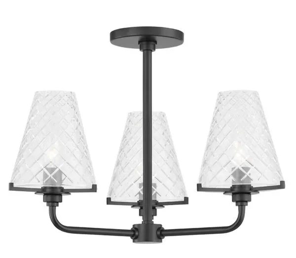 Product Image 2 for Irene 3 Light Semi Flush from Mitzi