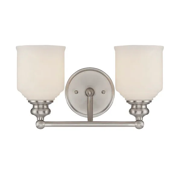 Product Image 1 for Melrose 2 Light Bath Bar from Savoy House 