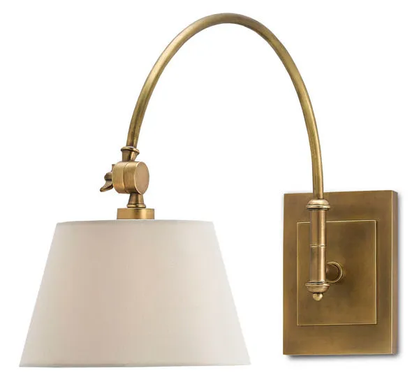 Product Image 1 for Ashby Swing Arm Sconce from Currey & Company