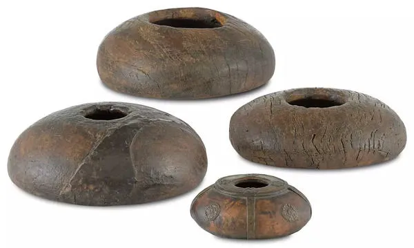 Product Image 1 for Jaswan Vessel Set Of 4 from Currey & Company