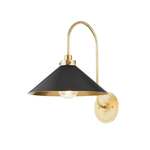 Product Image 1 for Clivedon 1-Light Distressed Brass Sconce from Hudson Valley