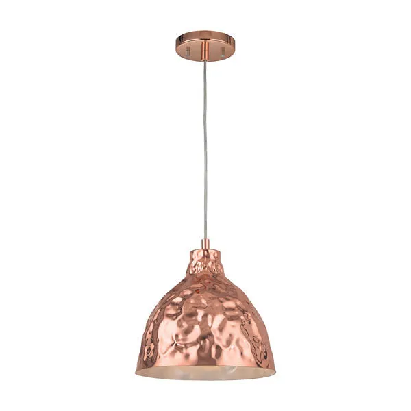 Product Image 1 for Hammersmith 1 Light Pendant In Polished Copper from Elk Lighting