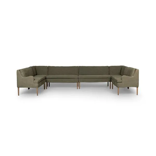 Product Image 1 for Aurelia Dining Banquette U Shape - Broadway Olive from Four Hands